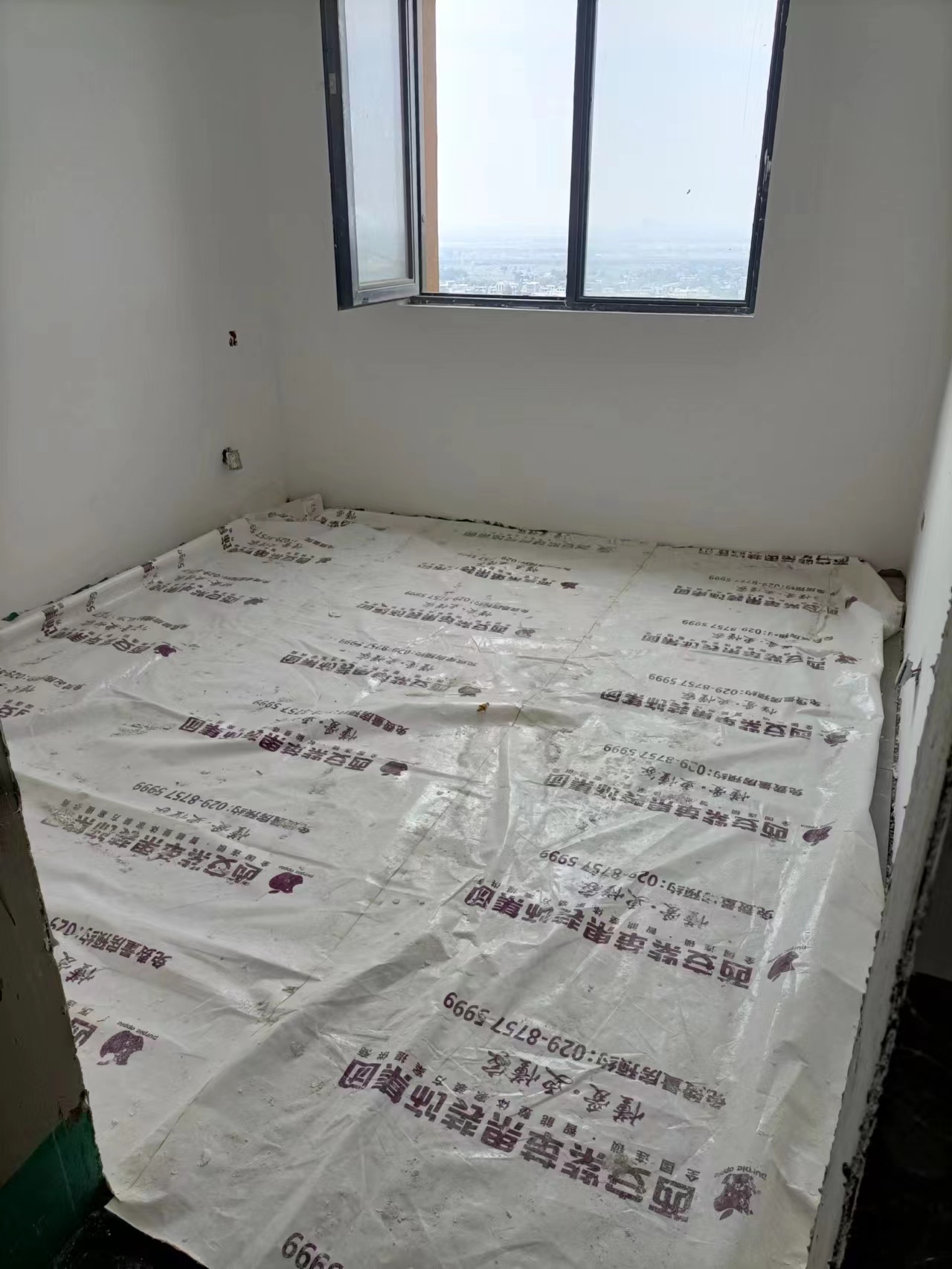 云溪东境118m²地中海风格装修工地-中期施工