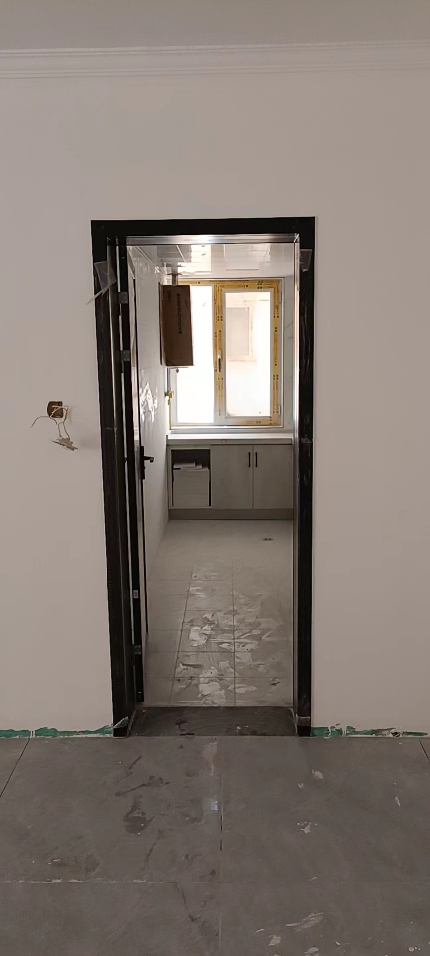 华宇时间城128m²中式风格装修工地-中期施工