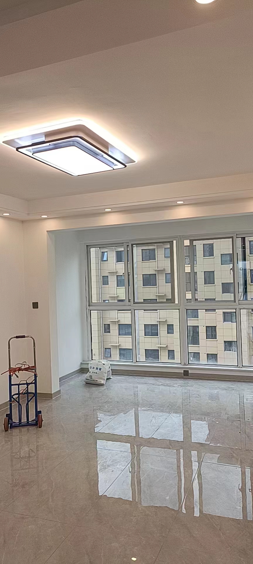 城市之光73m²北欧风格装修工地-尾期施工